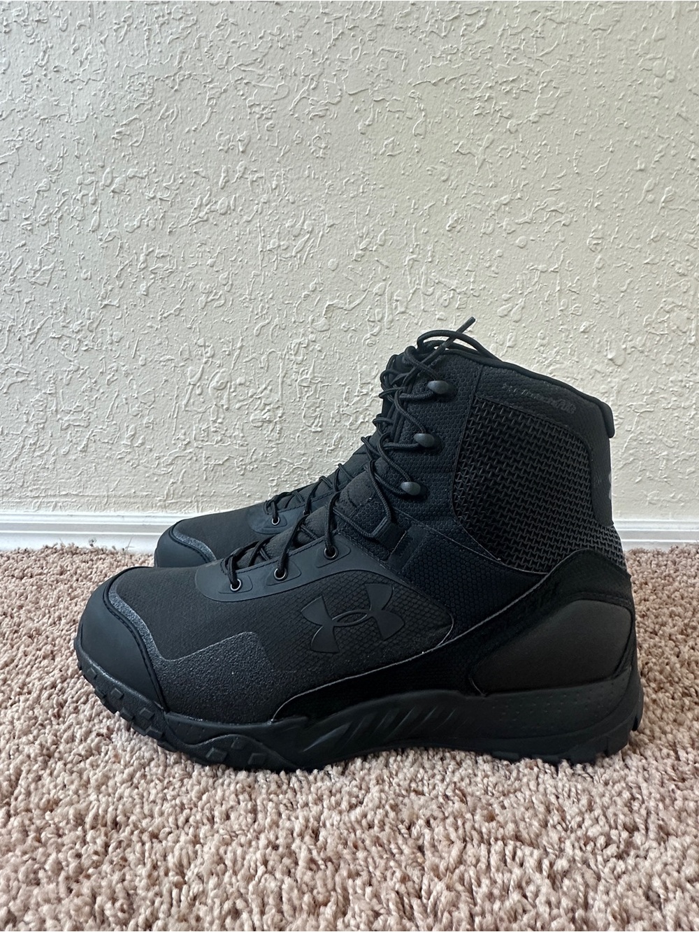 Under Armour Men's All-Black Tactical Field Boots